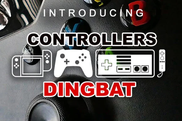 Controllers by vladimirnikolic — Dingbats Font