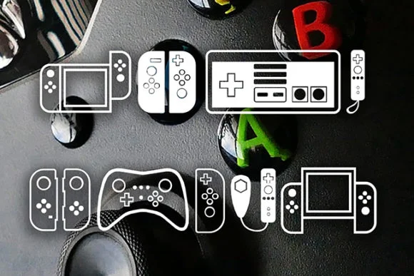 Controllers by vladimirnikolic — Dingbats Font — thumbnail 2