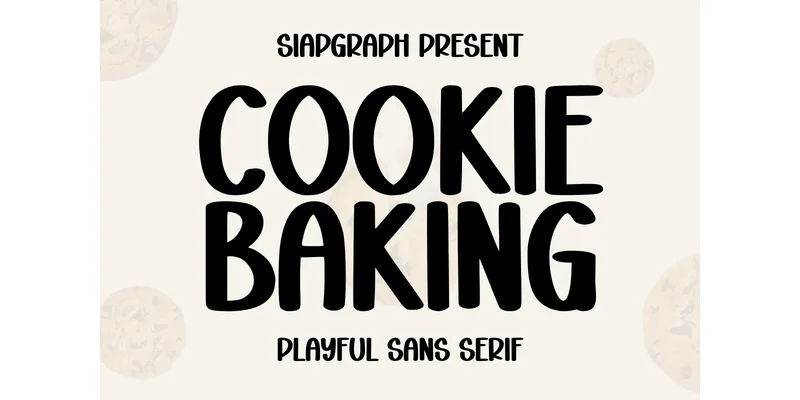 Cookie Baking Font by SiapGraph — Sans Serif Font