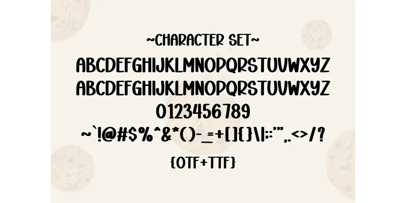 Cookie Baking Font by SiapGraph — Sans Serif Font — thumbnail 3