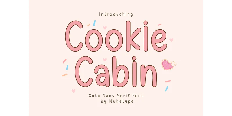 Cookie Cabin Font by Nuhatype — Sans Serif Font