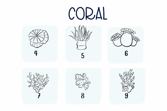 Coral by Sirinart — Dingbats Font — thumbnail 4