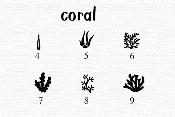Coral by Nongyao — Dingbats Font — thumbnail 4