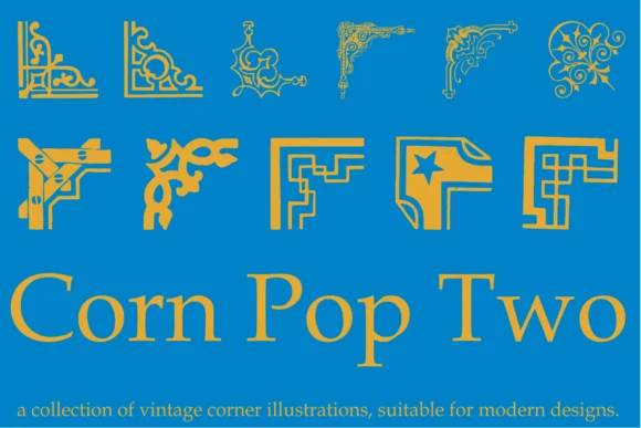 CornPop Two by Intellecta Design — Dingbats Font
