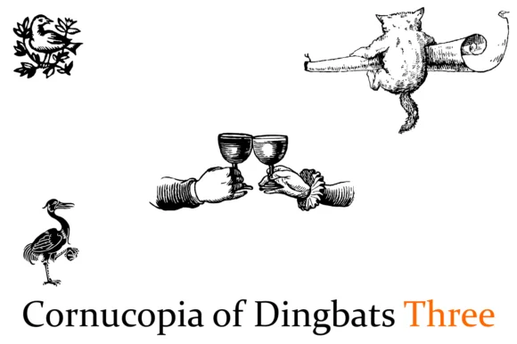 Cornucopia of Dingbats Three by Intellecta Design — Dingbats Font