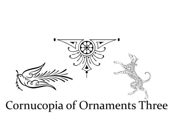 Cornucopia of Ornaments Two by Intellecta Design — Dingbats Font