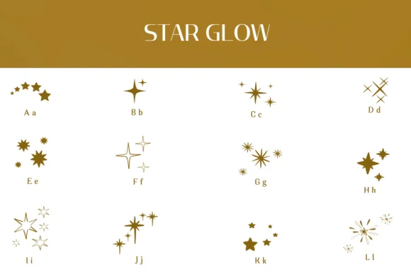 Cosmic Starlight by Heartcraft Atelier — Dingbats Font — thumbnail 2