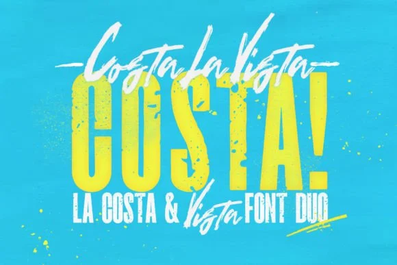 Costa La Vista by Leonard Posavec — Slab Serif Font