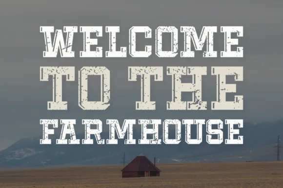 Cottage Vintage by Jasm (7NTypes) — Slab Serif Font — thumbnail 5