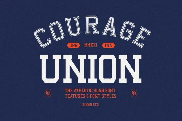 Courage Union by invasistudio — Slab Serif Font
