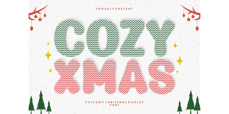 Cozy Xmas Font by Feri (7NTypes) by Feri (7NTypes) — Decorative Font