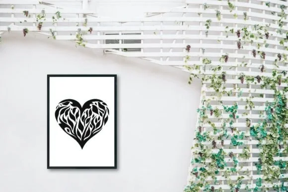 Crazy Heart Tribal by MOMAT THIRTYONE — Dingbats Font — thumbnail 5