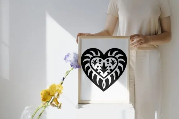 Crazy Heart Tribal by MOMAT THIRTYONE — Dingbats Font — thumbnail 8