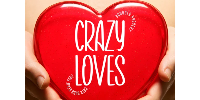 Crazy Loves Font by Minimalist Eyes — Sans Serif Font