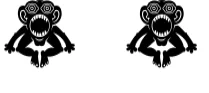 Crazy Monkey by vladimirnikolic — Dingbats Font — thumbnail 4