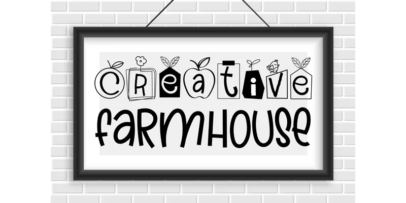 Creative Farmhouse Font by Nobu Collections by Nobu Collections — Decorative Font