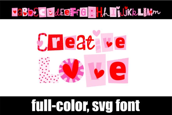 Creative Love by Illustration Ink — Color Fonts Font