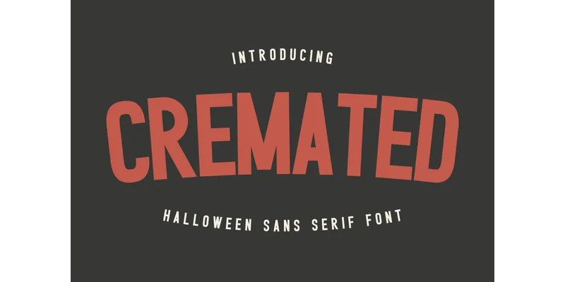 Cremated Font by CraftedType Studio — Sans Serif Font