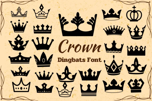 Crown by Nun Sukhwan — Dingbats Font