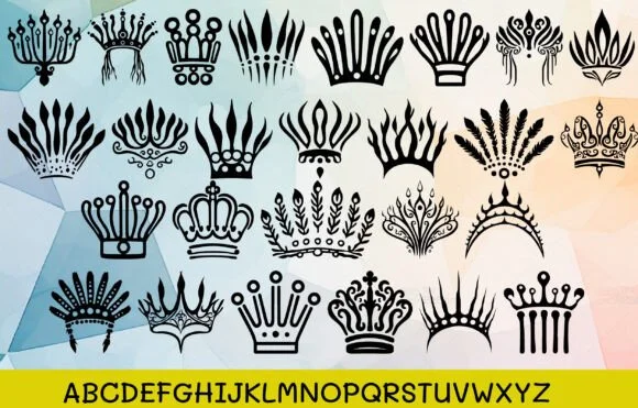 Crown Tribal by MOMAT THIRTYONE — Dingbats Font — thumbnail 2