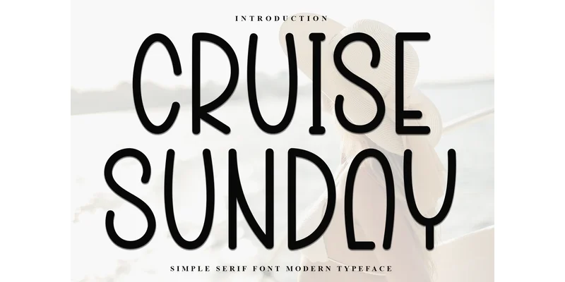 Cruise Sunday Font by Inermedia STUDIO — Sans Serif Font