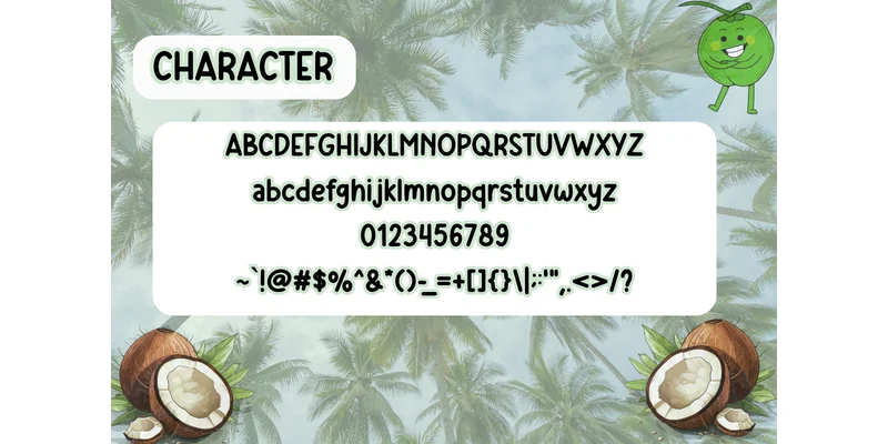 Crumbly Coconut Font by CraftedType Studio — Sans Serif Font — thumbnail 3