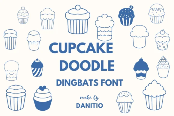 Cupcake by danita.kukkai — Dingbats Font