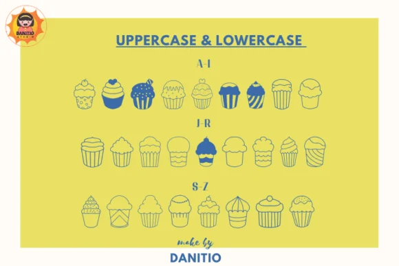 Cupcake by danita.kukkai — Dingbats Font — thumbnail 2