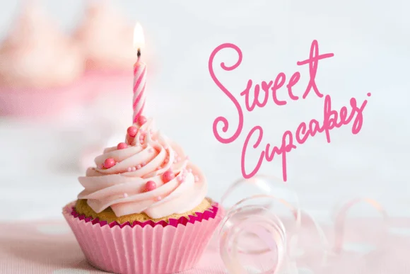 Cupcake Doodle by Pui Art — Dingbats Font — thumbnail 8