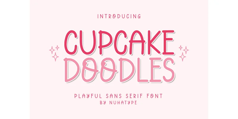 Cupcake Doodles Font by Nuhatype — Sans Serif Font