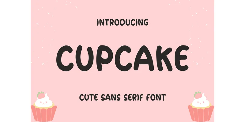 Cupcake Font by SiapGraph — Sans Serif Font