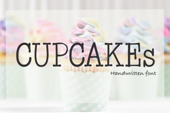 Cupcakes by PeamCreations — Slab Serif Font