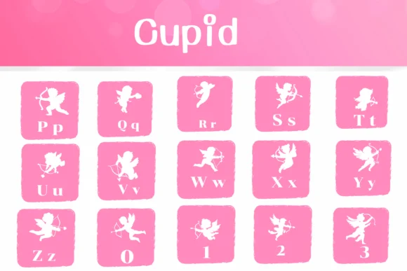 Cupid by Ketsarin — Dingbats Font — thumbnail 3