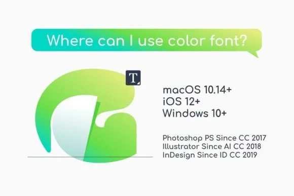 Curled Corner by kaer_cf — Color Fonts Font — thumbnail 3