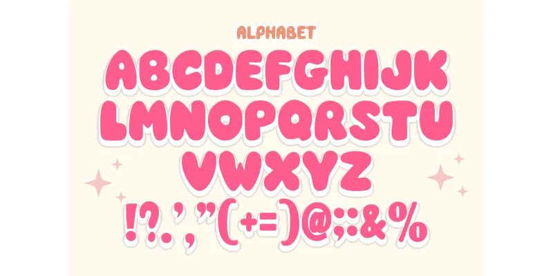 Cute Boy Font by anamalmusyaffaCreative by anamalmusyaffaCreative — Display Font — thumbnail 3