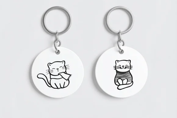 Cute Cat Doodles Set by Heartcraft Atelier — Dingbats Font — thumbnail 6