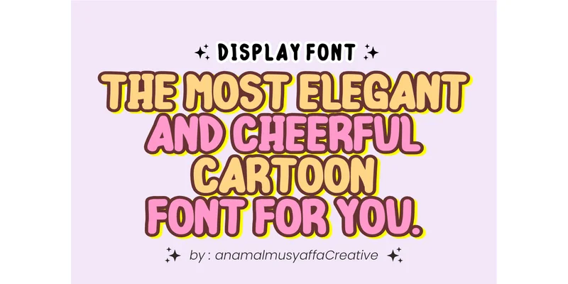 Cute Cowboy Font by anamalmusyaffaCreative by anamalmusyaffaCreative — Display Font — thumbnail 2