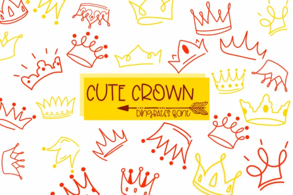 Cute Crown by Sirinart — Dingbats Font