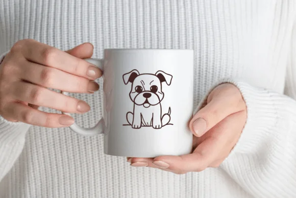Cute Dog Doodle by Ketsarin — Dingbats Font — thumbnail 6
