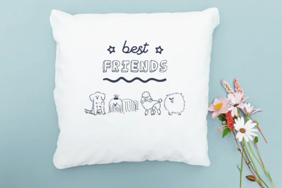 Cute Dog Doodles by Pui Art — Dingbats Font — thumbnail 3
