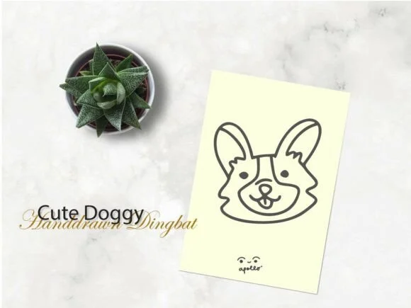 Cute Doggy by Apollo no.64 — Dingbats Font — thumbnail 4