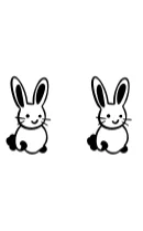 Cute Easter Bunny by Nongyao — Dingbats Font — thumbnail 8