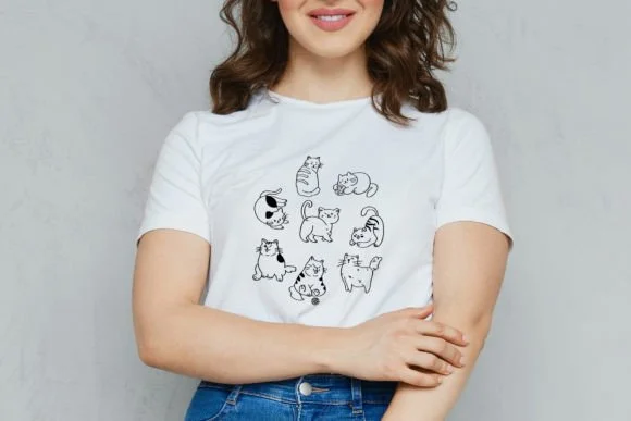 Cute Fat Cat by Pui Art — Dingbats Font — thumbnail 6