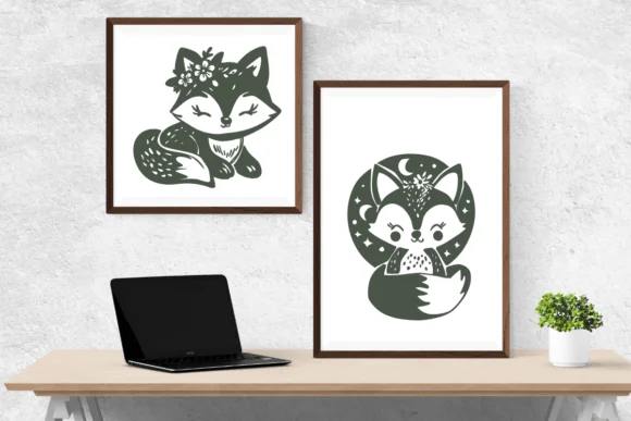 Cute Fox by Nongyao — Dingbats Font — thumbnail 6