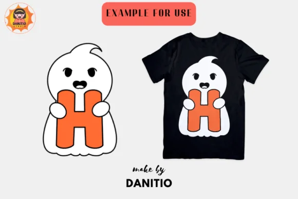 Cute Ghost Version 2 by danita.kukkai — Dingbats Font — thumbnail 5