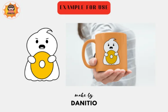 Cute Ghost Version 2 by danita.kukkai — Dingbats Font — thumbnail 7