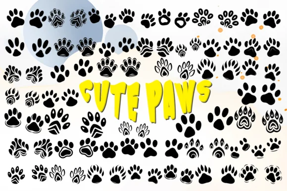 Cute Paws by MOMAT THIRTYONE — Dingbats Font