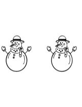 Cute Snowman by Nongyao — Dingbats Font — thumbnail 8