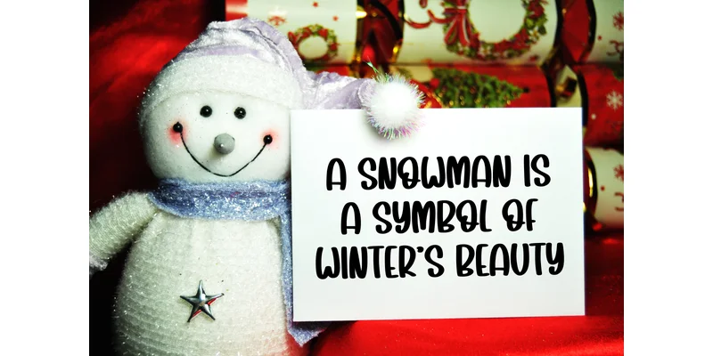 Cute Snowman Font by SiapGraph — Sans Serif Font — thumbnail 4