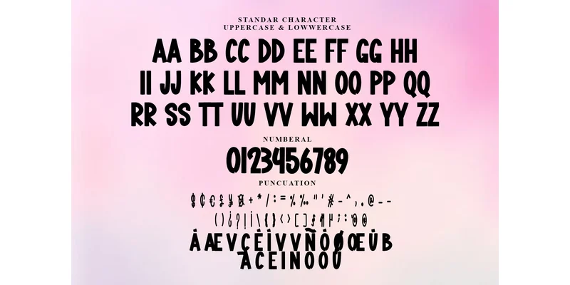 Cute Unicorn Font by Preketek texs — Display Font — thumbnail 4